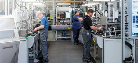 Bosch Rexroth uruchomił linię produkcyjną zgodną z Industry 4.0 