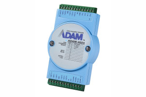 ADAM-4024 : moduł 4 wyjść analogowych do sieci RS-485 (+4 DI)