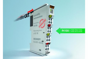 Precyzyjny moduł EtherCAT do pomiaru temperatury w zakresie –200...+85