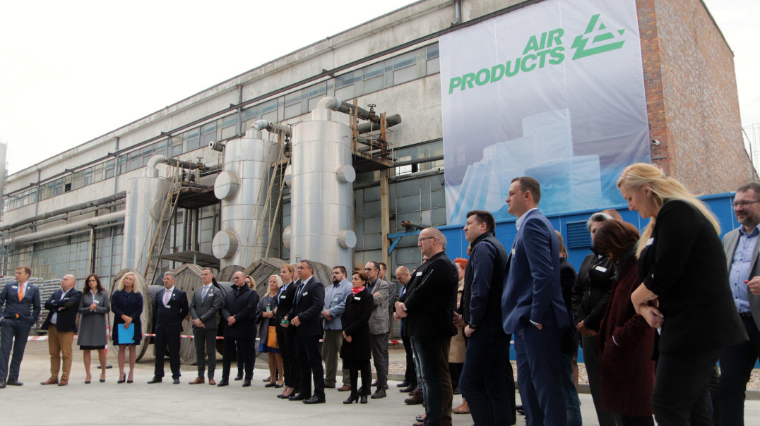 Rok funkcjonowania fabryki Air Products we Włocławku