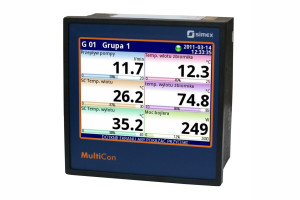 Wielokanałowy regulator/rejestrator MultiCon CMC-141