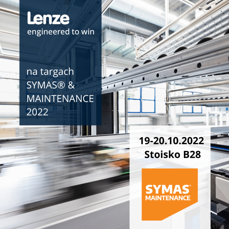 Lenze na targach SYMAS® & MAINTENANCE w Krakowie 