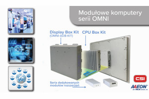 Modułowe komputery OMNI z możliwością dodatkowych rozszerzeń