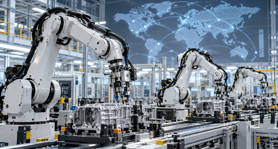 Chiny odpowiadają za 59% nowych robotów przemysłowych. Instalacje w UE spadły o 11%