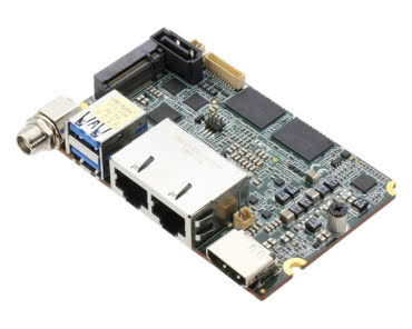 Komputer de next-V2K8 - najmniejszy na świecie SBC z procesorami AMD Ryzen™ z serii V2000