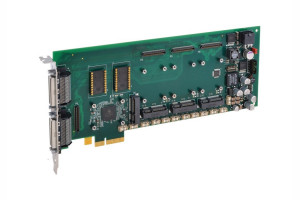 Karta bazowa PCI Express x4 ze slotami dla 4 modułów Mini PCIe AcroPack