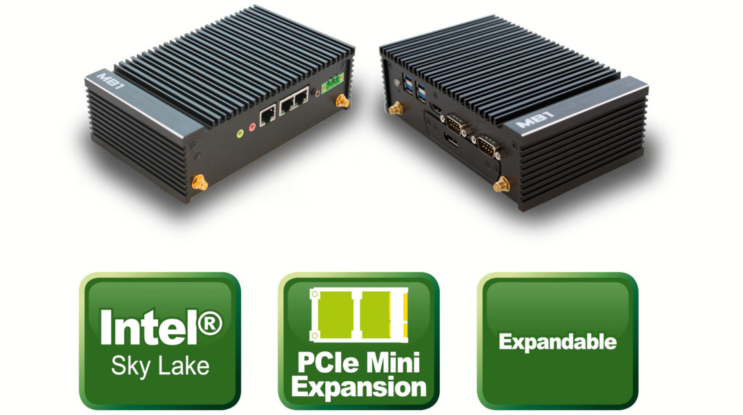 Modułowy komputer embedded z mikroprocesorem Apollo Lake-M N4200/N3350 i portami PoE
