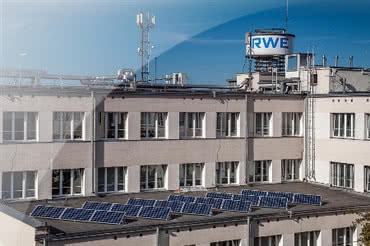 RWE zainstalowało panele słoneczne 