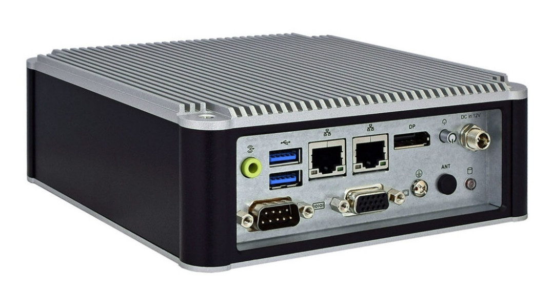 Komputer embedded z mikroprocesorem Atom E3900 i modułem autoryzacji TPM 2.0