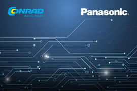 Conrad Electronic – autoryzowany dystrybutor produktów Panasonic – poszerza ofertę komponentów