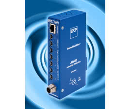 8-portowy switch Single Pair Ethernet do montażu na ścianie lub na szynie DIN