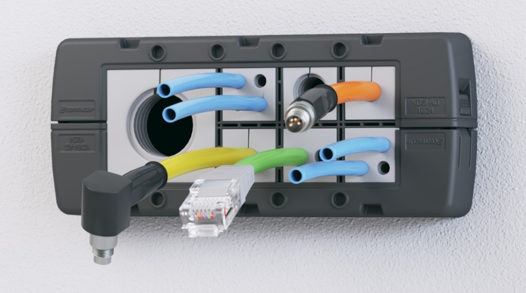 Modułowy system wprowadzania kabli o stopniu ochrony IP66