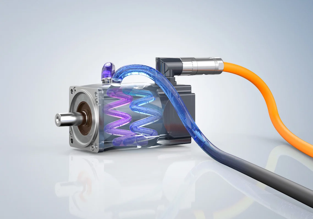 Chłodzone wodą serwomotory synchroniczne z serii AM8300