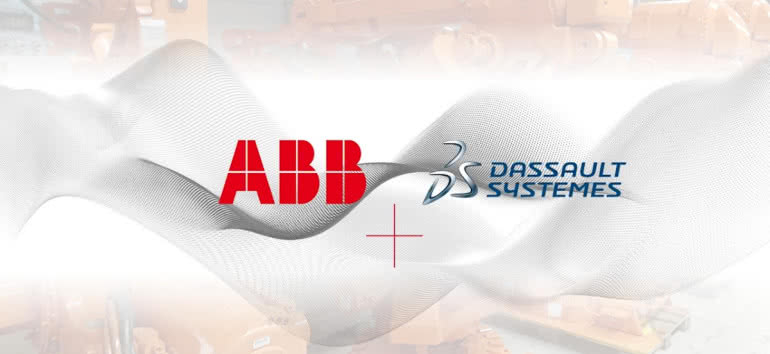 ABB i Dassault Systèmes nawiązują globalną współpracę w celu automatyzacji i robotyzacji fabryk 