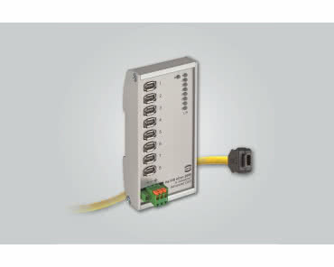 5- i 8-portowe switche przemysłowe Gigabit Ethernet z interfejsami ix Industrial