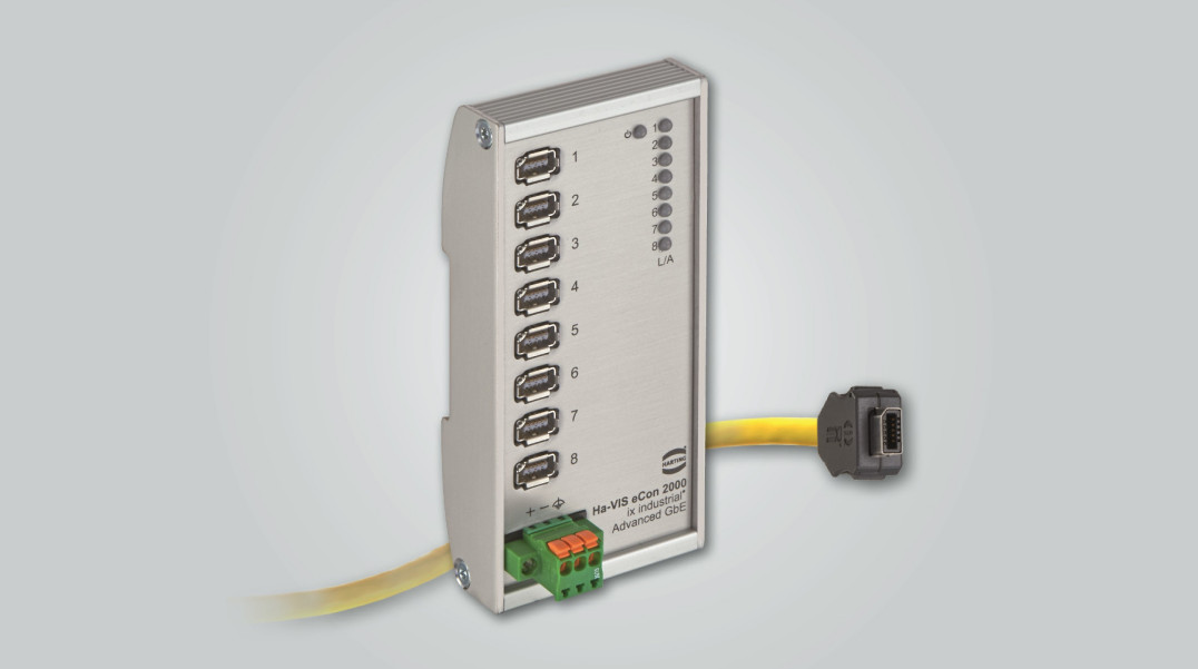 5- i 8-portowe switche przemysłowe Gigabit Ethernet z interfejsami ix Industrial