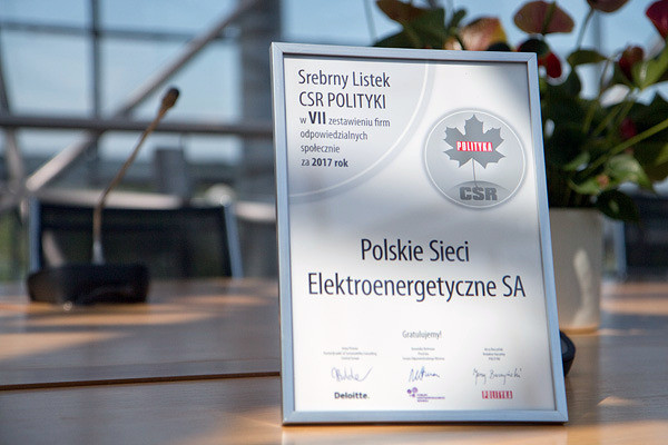 PSE z Listkiem CSR