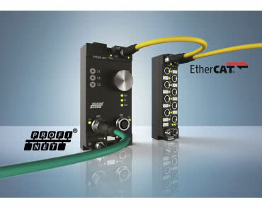 Bramki komunikacyjne Profinet RT – EtherCAT o stopniu ochrony IP67 i wyższym