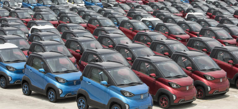 Chiny zajęły czołową pozycję dostawców EV 