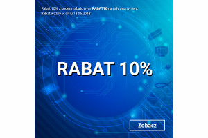 RABAT -10% na cały asortyment!
