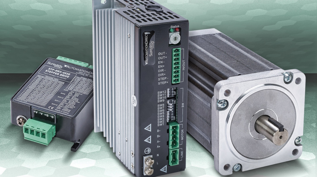 Nowy wysokonapięciowy napęd oraz silniki krokowe o napięciu pracy do 340 VDC