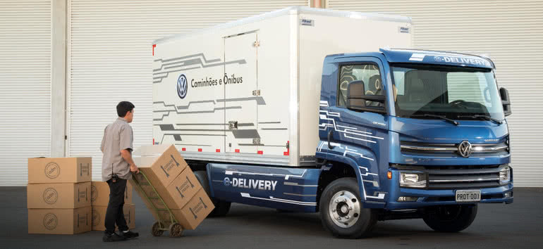 Volkswagen zawarł kontrakt na dostawę 1600 elektrycznych samochodów ciężarowych 