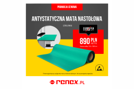 Promocja na matę antystatyczną w rolce