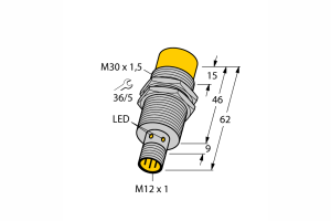 Czujnik indukcyjny M30 - NI30U-M30-AP6X-H1141