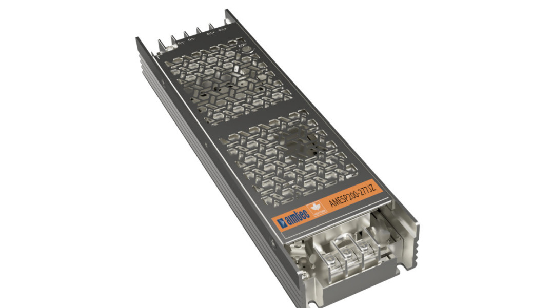 Zasilacze sieciowe 200...500 W o wąskiej konstrukcji z aktywnym układem korekcji PFC