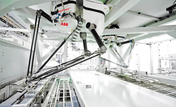 Roboty ABB w fabryce akumulatorów Scanii 