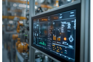 Panel operatorski HMI produkcji ENTE o przekątnej 7"