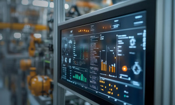 Panel operatorski HMI produkcji ENTE o przekątnej 7"