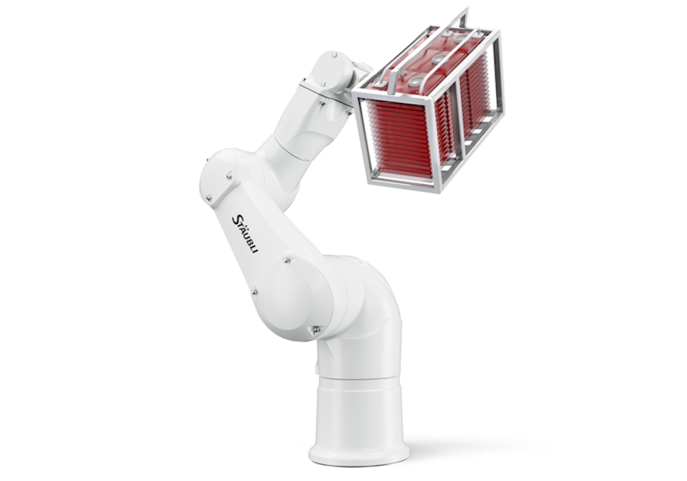 Sześcioosiowy robot farmaceutyczny Stericlean