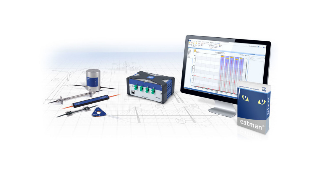 Interrogator optyczny do precyzyjnego pomiaru przemieszczenia w 128 kanałach