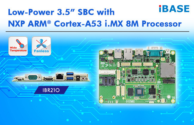 Energooszczędny komputer jednopłytkowy 3,5” z mikroprocesorem ARM Cortex-A53 i.MX 8M