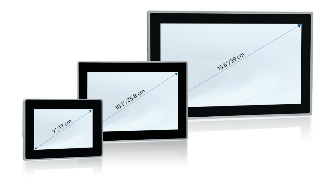 10-, 12- i 15-calowe interfejsy HMI z mikroprocesorami ARM NXP i.MX6