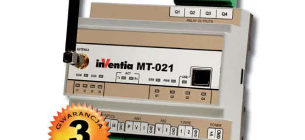 Moduł telemetryczny MT-021 atrakcyjny moduł SMS-owy z 3-letnią gwarancją 