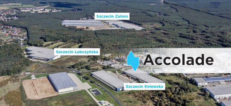 Accolade zwiększa powierzchnię magazynową w Szczecinie 