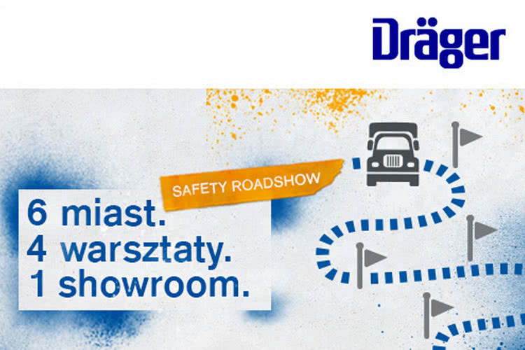 Mobilny showroom Dräger do dyspozycji od 21 do 30 czerwca