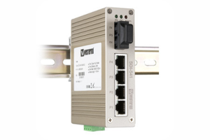 Przemysłowy switch niezarządzalny światłowodowy SDI-541-SM-SC30
