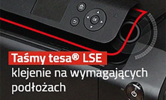 Taśmy tesa® LSE: Niezawodne łączenie tworzyw o niskiej energii powierzchniowej
