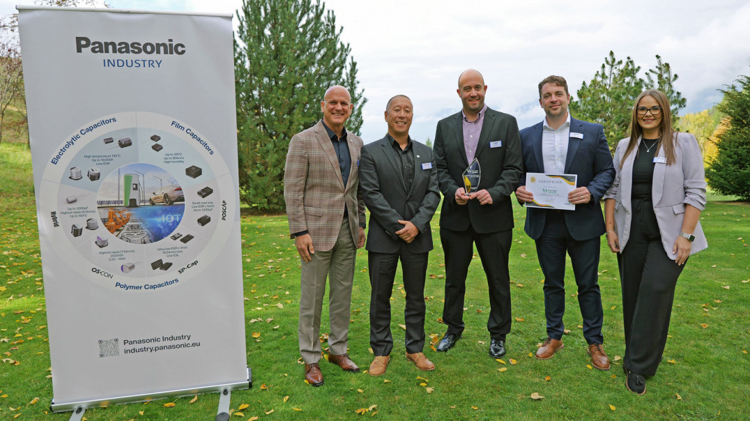 Panasonic Industry Europe wyróżnił Farnella tytułem Dystrybutora Roku 2025