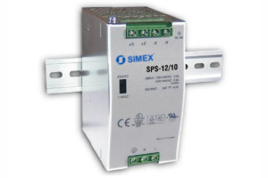 Zasilacz impulsowy na szynę DIN SPS-12/10