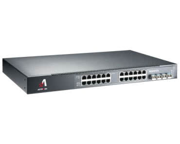 JET-NET-6524G-DC - nowy wydajny switch routujący dla sieci Ethernetowych w ofercie ASTOR
