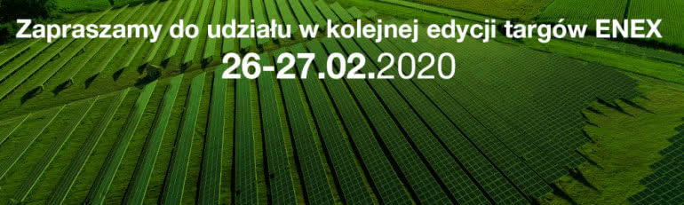 Enex - targi energetyki i elektrotechniki i odnawialnych źródeł energii 