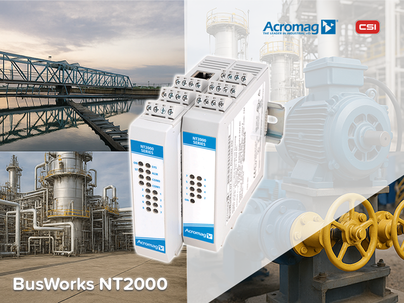 Moduły Acromag NT2140 - skuteczne monitorowanie zasilania urządzeń przemysłowych