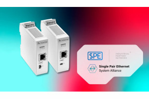 Bramka dostępowa SPE Media Switch z obsługą sieci PROFINET, EtherNet/IP i Modbus