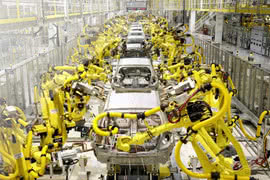 Sprzedaż robotów przemysłowych może w 2014 r. wynieść 200 tys. sztuk 