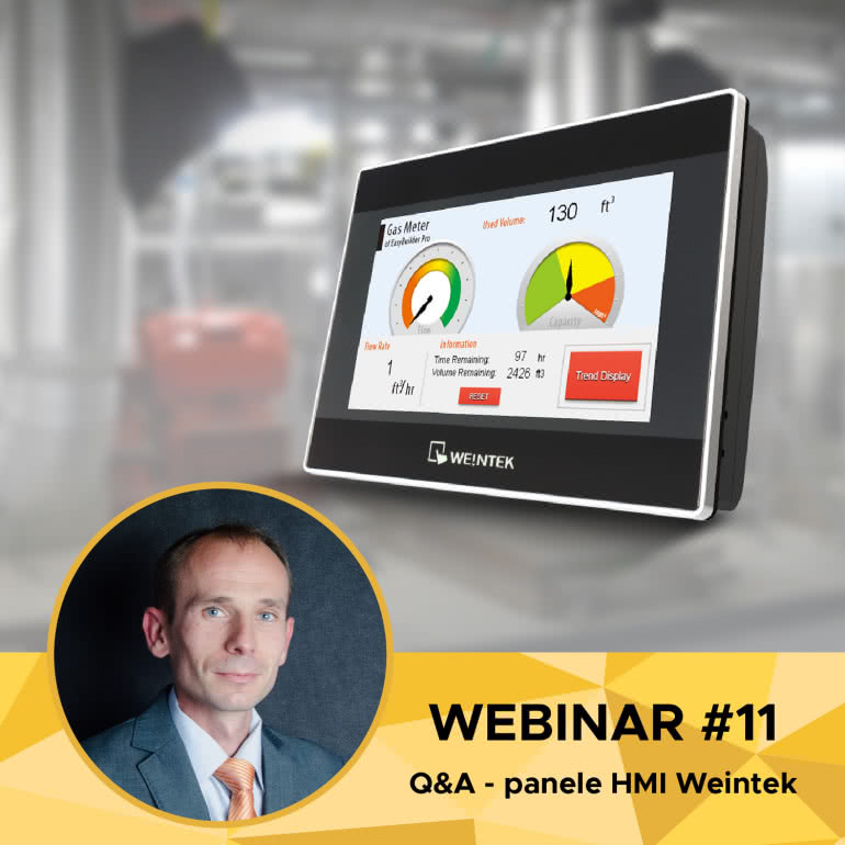 DARMOWY WEBINAR - Q&A - panele HMI Weintek 