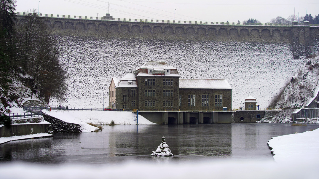 Remont zapory w Pilchowicach